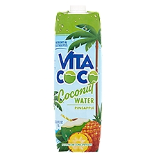 Vita Coco Pineapple, Coconut Water, 33.8 Fluid ounce