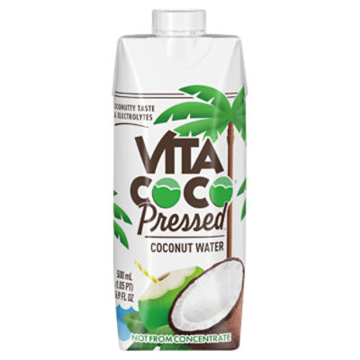 Vita Coco Pressed Coconut Water, 16.9 fl oz