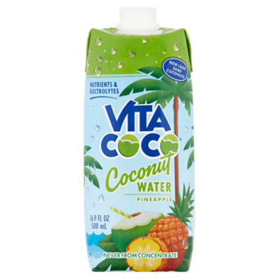 Vita Coco Pineapple Coconut Water, 16.9 fl oz ShopRite