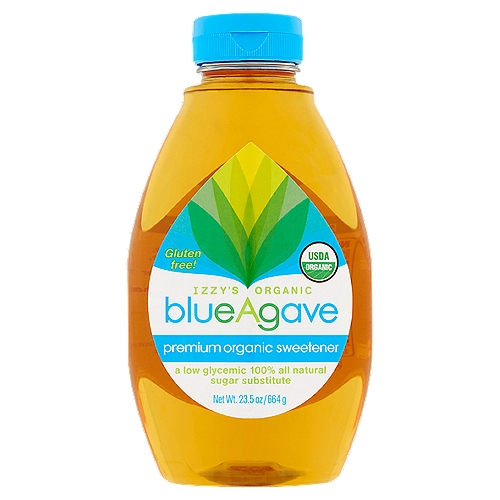 Izzy's Organic Premium Organic Sweetener Blue Agave, 23.5 oz