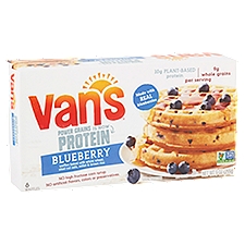 Van's Protein Blueberry, Waffles, 9 Ounce