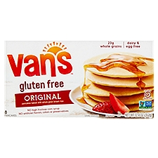 Vans Original Gluten Free Pancakes, 8 count, 12.4 oz