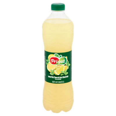 Prigat Lemon Mint Drink Juice, 50.7 fl oz