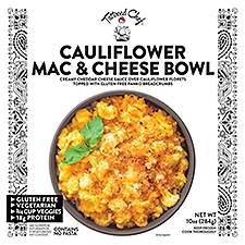 Tattooed Chef Cauliflower Mac & Cheese Bowl, 10 oz