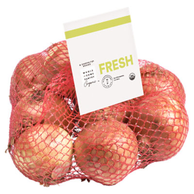 Wholesome Pantry Organic Yellow Onions, 3 lb bag