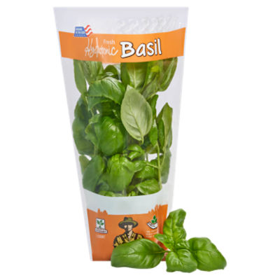 Fresh Basil in Bag 3 oz The Fresh Grocer