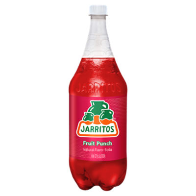 Jarritos Fruit Punch Soda, 1.58 qt