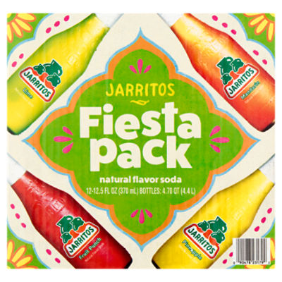 Jarritos Fiesta Pack, 12 Count