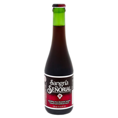 Sangría Señorial Sparkling Non-Alcoholic Sangría, 11.16 fl oz