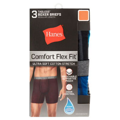  Hanes Men's Plus Size Tagless Comfort Flex Fit Dyed