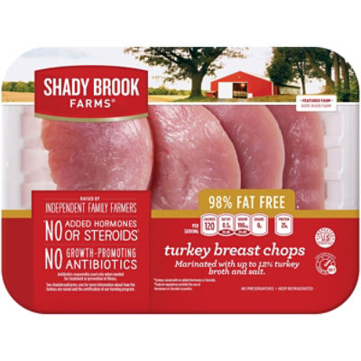 Shady Brook Farms Boneless Turkey Chops, 1.1 pound