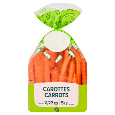 Carrots 5 lb Bag, 5 pound, 5 Pound