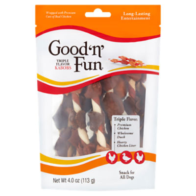 Good and fun shop triple flavor kabobs