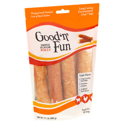 Good n fun 2025 triple flavor rolls