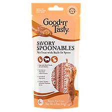 Good 'n' Tasty Savory Spoonables Treats for Cats, 6 count, 2.9 oz