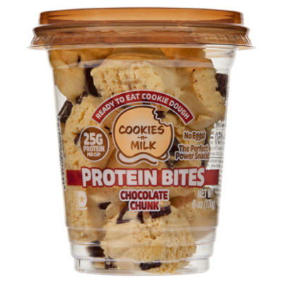 Cookies-n-Milk Chocolate Chunk Protein Bites, 6 oz