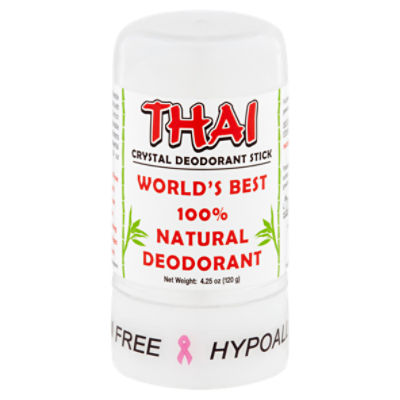 Thai Crystal Deodorant Stick, 4.25 oz