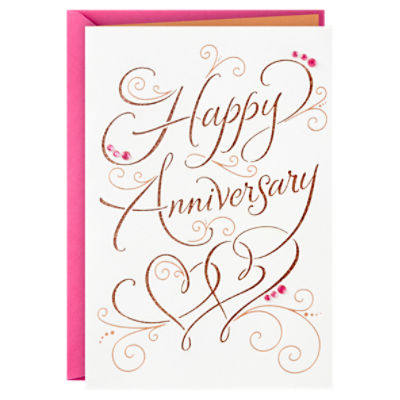 Hallmark Signature Anniversary Card for Couple (Happy Anniversary)