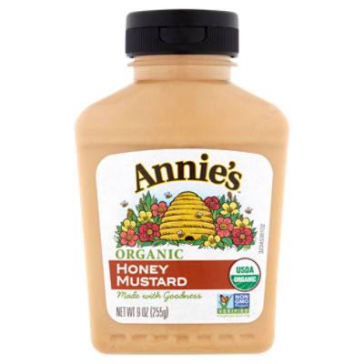 Annie's Organic Honey Mustard, 9 oz, 9 Ounce