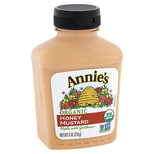 Annie's Organic Honey Mustard, 9 oz