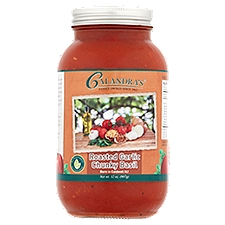 Calandra's Roasted Garlic Chunky Basil Sauce, 32 oz