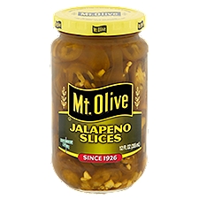 Mt. Olive Jalapeno Slices, 12 Fluid ounce