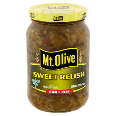 Mt. Olive Sweet Relish, 16 fl oz, 16 Fluid ounce