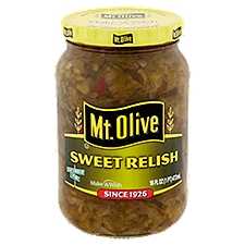 Mt. Olive Sweet Relish, 16 Fluid ounce