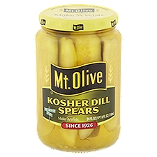 Mt. Olive Kosher Dill Spears, 24 Fluid ounce