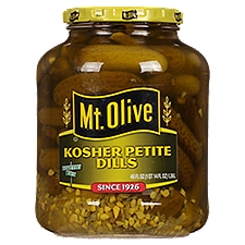 Mt. Olive Kosher Petite Dills, 46 fl oz
