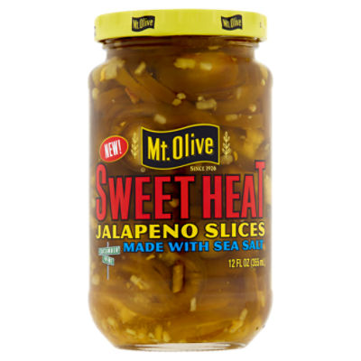 Mt. Olive Sweet Heat Jalapeno Slices, 12 fl oz