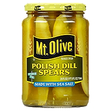 Mt. Olive Polish Dill Spears, 24 fl oz, 24 Fluid ounce