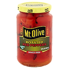 Mt. Olive Roasted, Red Peppers, 12 Fluid ounce