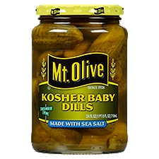 Mt. Olive Kosher Baby Dills Fresh Pack, 24 fl oz