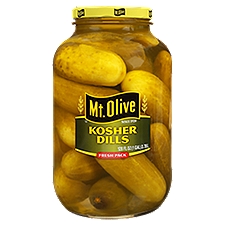 Mt. Olive Kosher Dills, 128 fl oz