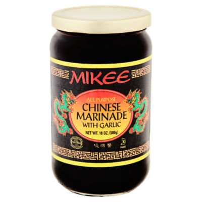 Mikee All Purpose Chinese Marinade with Garlic, 18 oz