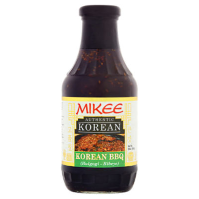 Mikee Bulgogi - Ribeye Authentic Korean BBQ Sauce, 20 oz