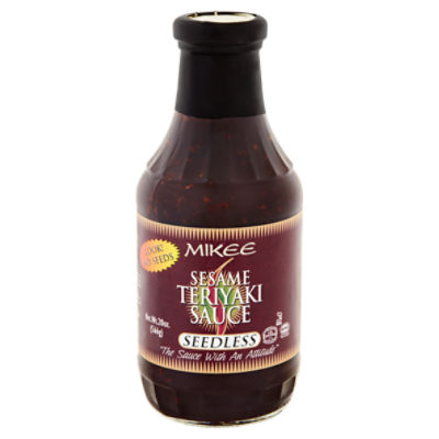 Mikee Seedless Sesame Teriyaki Sauce, 20 oz