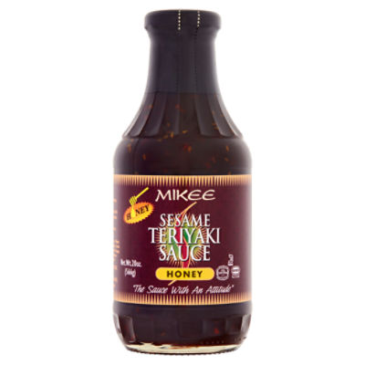 Mikee Honey Sesame Teriyaki Sauce, 20 oz