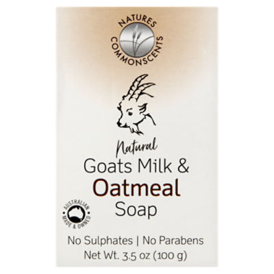 Nature Commonscents Natural Goats Milk & Oatmeal Soap, 3.5 oz