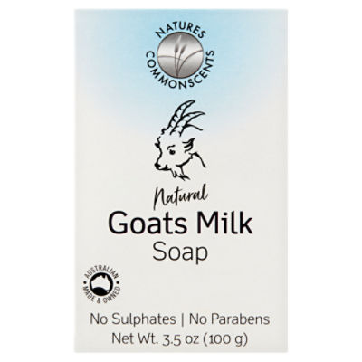 Natures Commonscents Natural Goats Milk Soap, 3.5 oz - ShopRite