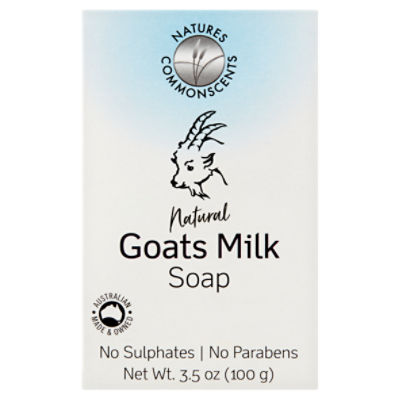 Natures Commonscents Natural Goats Milk Soap, 3.5 oz
