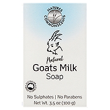 Natures Commonscents Natural Goats Milk, Soap, 3.5 Ounce