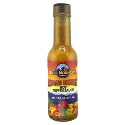 Blue Mountain Country Scotch Bonnet Hot Pepper Sauce, 5 fl oz