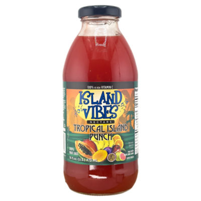 Island Vibes Tropical Island Punch Nectars, 16 fl oz