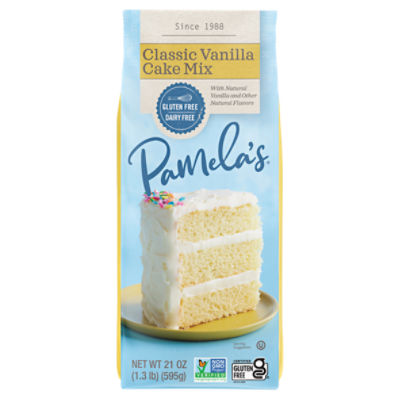 Pamela's Classic Vanilla Cake Mix, 21 oz