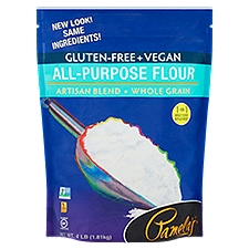 Pamela's Artisan Blend + Whole Grain All-Purpose Flour, 4 lb
