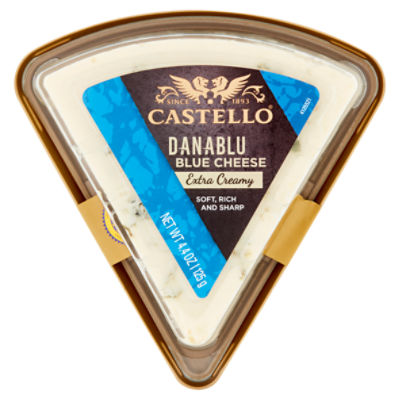 Castello Castello Extra Creamy Danablu Blue Cheese, 4.4 oz, 4.4 Ounce 