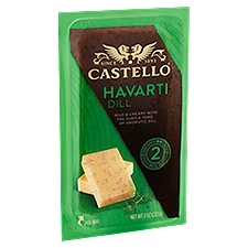 Castello Dill Havarti Cheese, 8 oz, 8 Ounce