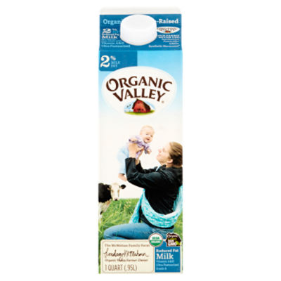 Organic Valley 2% Reduced Fat Milk, 32 fl oz